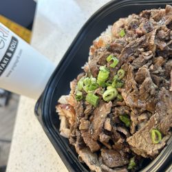 Yogis Grill Teriyaki & Roll - Chicken & Beef Teriyaki Bowl lunch combo