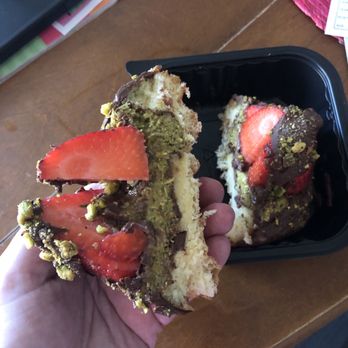 SK Donuts & Croissant - Dubai chocolate strawberry pistachio - Donuts Near Me - Los Angeles, California SK Donuts & Croissant - Dubai chocolate strawberry pistachio - Donuts Near Me - Los Angeles, California
