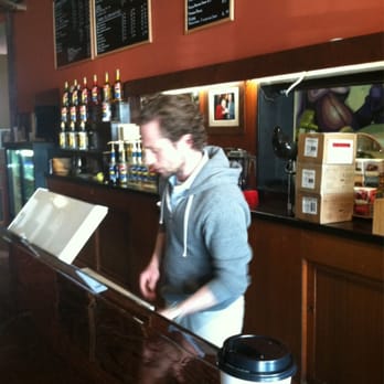 Howlin' Hounds Coffee - Greg the friendly owner hard at work. - Coffee & Tea Near Me - Omaha, Nebraska