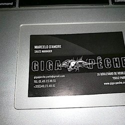 Giga Pêche - Business card
