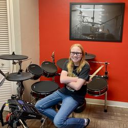Creative Keys Music School - Tampa - Drum student