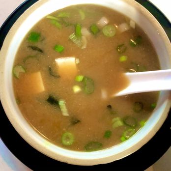 Glass Box San Diego - White Miso Soup - Seafood Near Me - San Diego, California Glass Box San Diego - White Miso Soup - Seafood Near Me - San Diego, California
