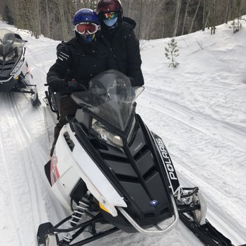 Monarch Snowmobile Tours  - Mother and daughter photo - Tours Near Me - Monarch, Colorado