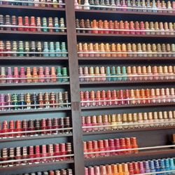 Professional Nails - Pretty wall of color!!