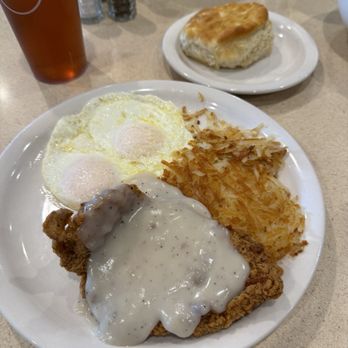 The Big Biscuit - Chicken fried chicken and eggs - Breakfast & Brunch Near Me - Kansas City, Missouri