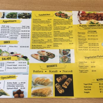 Cedars Mediterranean Grill - Menu - Greek Near Me - Stroudsburg, Pennsylvania