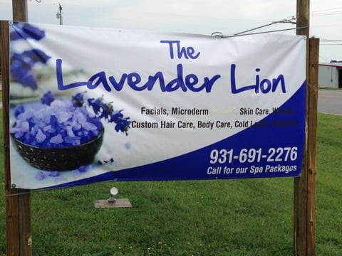 The Lavender Lion Logo