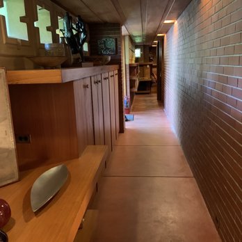 Zimmerman House - Front hallway- Frank Lloyd Wright Zimmerman House - Landmarks & Historical Buildings Near Me - Manchester, New Hampshire Zimmerman House - Front hallway- Frank Lloyd Wright Zimmerman House - Landmarks & Historical Buildings Near Me - Manchester, New Hampshire