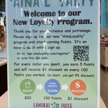 Lanikai Juice - Loyalty program - Juice Bars & Smoothies Near Me - Honolulu, Hawaii Lanikai Juice - Loyalty program - Juice Bars & Smoothies Near Me - Honolulu, Hawaii
