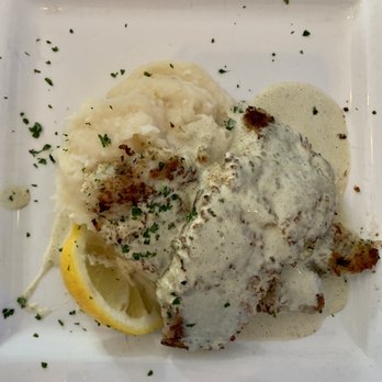 Fish Thyme - Horseradish crusted grouper - Cafes Near Me - Acworth, Georgia