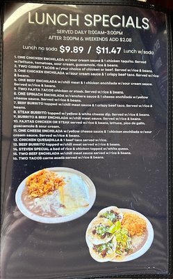 Menu photo 5 Casa Mexico Siloam Springs, AR Menu photo 5 Casa Mexico Siloam Springs, AR
