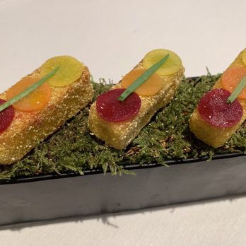 Restaurant Story - Amuse bouche. 11 June 2019 - British Near Me - London, XGL Restaurant Story - Amuse bouche. 11 June 2019 - British Near Me - London, XGL