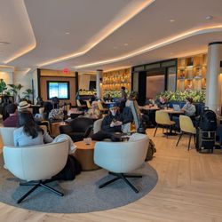 Chase Sapphire Lounge at The Club with Etihad Airways - Full first picture of the first room - 2/2025