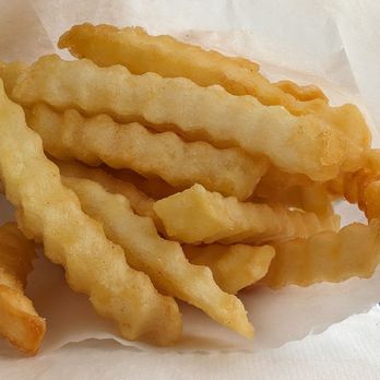 Five Stars Family Burger - Crinkle Fries, always come with your burger or dog - Burgers Near Me - Cornelius, Oregon Five Stars Family Burger - Crinkle Fries, always come with your burger or dog - Burgers Near Me - Cornelius, Oregon
