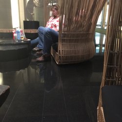 Fontana Bar - Super low deep couches - seating option #2   Good luck sitting ladylike