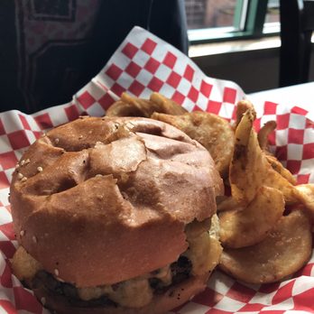 The Filling Station - Wrangler Burger - American Near Me - Bellingham, Washington