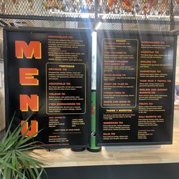 The Menu at Pescado Bravo inside of Make Ready Market The Menu at Pescado Bravo inside of Make Ready Market