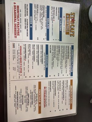 Menu photo 2 The Star Cafe Fort Worth, TX