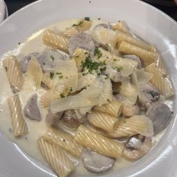 Fetuccini Alfredo with Sausage