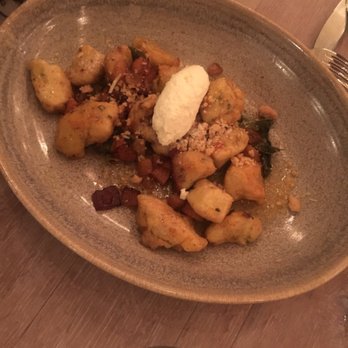 Driftwood Kitchen - Butternut squash gnocchi - delish - Seafood Near Me - Laguna Beach, California Driftwood Kitchen - Butternut squash gnocchi - delish - Seafood Near Me - Laguna Beach, California