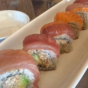 Khatan Sushi - Rainbow Roll - Japanese Near Me - Oakland, California