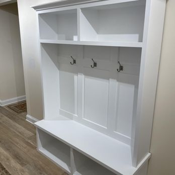The Celtic Carpenter - Built-in storage bench - Carpenters Near Me