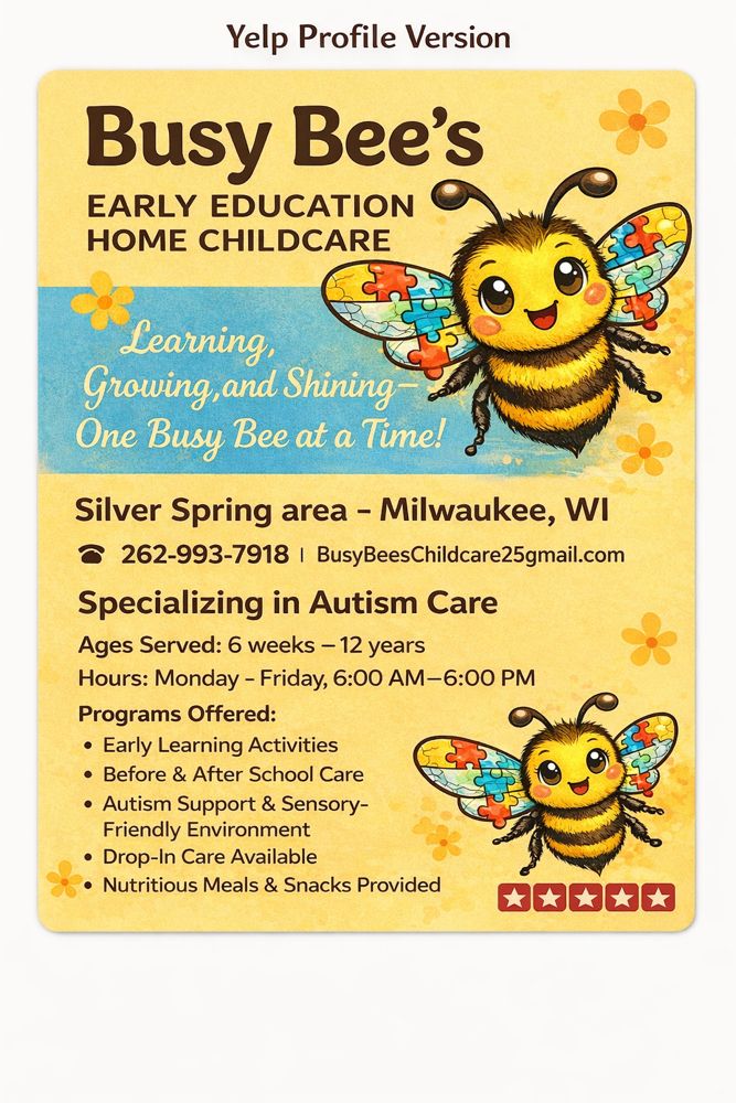 Busy Bee’s Early Education - childcare center in Milwaukee, WI