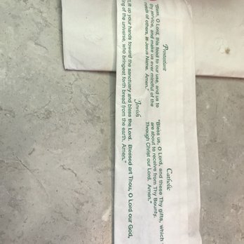 Chuy's - Free prayers on the back of your silverware! - Tex-Mex Near Me - Lutz, Florida