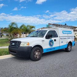 Top Bugman - Cody on the move! Professional termite and pest service across Tarpon Springs and Pinellas County!