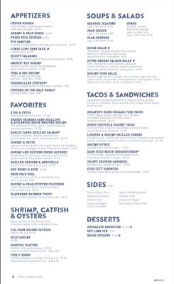 Menu photo 8 Fish City Grill Rogers, AR