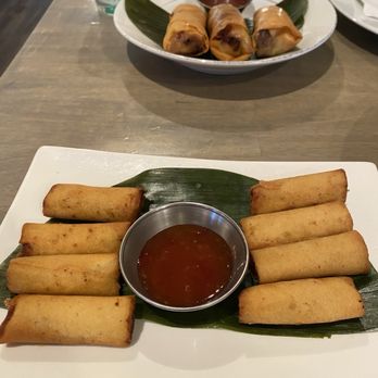 Pink Salt Grill - Lumpia & Veggie Egg Rolls (3) - Filipino Near Me - Santa Clarita, California Pink Salt Grill - Lumpia & Veggie Egg Rolls (3) - Filipino Near Me - Santa Clarita, California