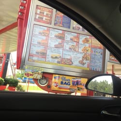 Drive up menu
