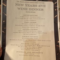 Travis Restaurant - Menu