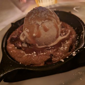 Bowery Meat Company - BMC Cast Iron Chocolate Chip Cookie. $14. Worth it for the price - Steakhouses Near Me - New York, New York