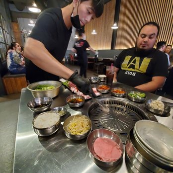 Exit 5 Korean BBQ - Waiter june, starting us up - Korean Near Me - Renton, Washington Exit 5 Korean BBQ - Waiter june, starting us up - Korean Near Me - Renton, Washington