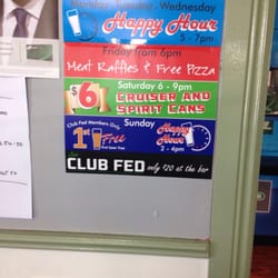 Federal Hotel - Daily offerings.