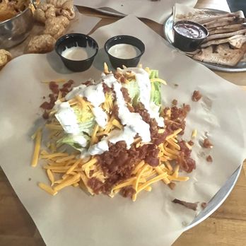 The Magnolia Pit - Wedge salad with ranch - Barbeque Near Me - Shreveport, Louisiana The Magnolia Pit - Wedge salad with ranch - Barbeque Near Me - Shreveport, Louisiana