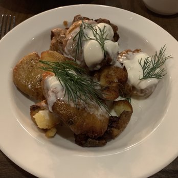 Helen - Yukon Gold Potatoes with Creme Fraiche - Southern Near Me - Birmingham, Alabama Helen - Yukon Gold Potatoes with Creme Fraiche - Southern Near Me - Birmingham, Alabama