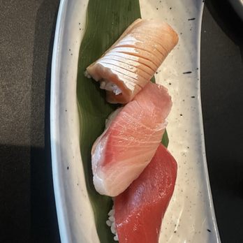The Nori - Top: Salmon belly, Hamachi, and Tori Fresh - Sushi Bars Near Me - Las Vegas, Nevada The Nori - Top: Salmon belly, Hamachi, and Tori Fresh - Sushi Bars Near Me - Las Vegas, Nevada