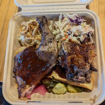 Dotty Lou’s BBQ - Dark meat chicken, pulled pork, potato salad and cole slaw - Barbeque Near Me - Latham, New York Dotty Lou’s BBQ - Dark meat chicken, pulled pork, potato salad and cole slaw - Barbeque Near Me - Latham, New York