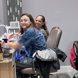Allure Nail Bar - My daughter and SIL. We scheduled mani/ pedis for all the girls on Black Friday rather than shopping in the crowds.