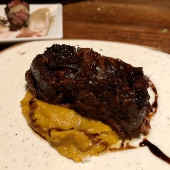 Barcelona Reston - Short rib with squash purée - Tapas/Small Plates Near Me - Reston, Virginia Barcelona Reston - Short rib with squash purée - Tapas/Small Plates Near Me - Reston, Virginia