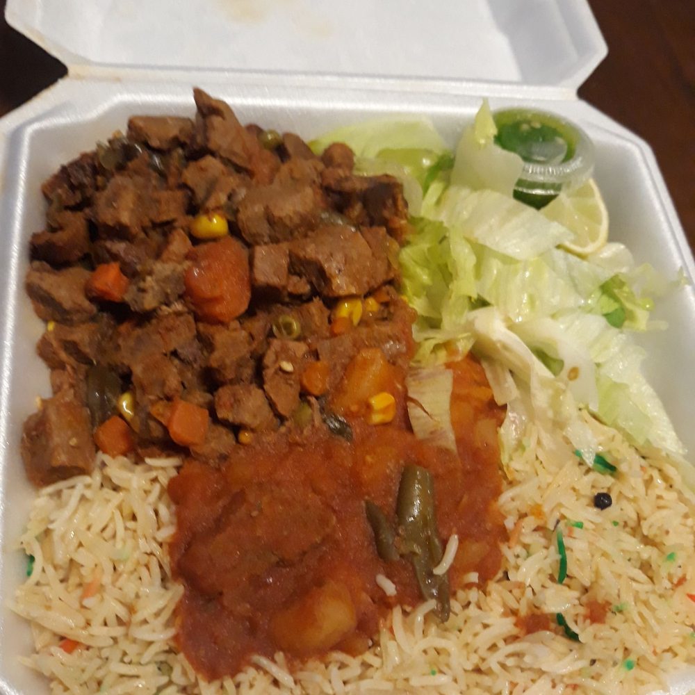 Beef zuqaar, with rice Beef zuqaar, with rice
