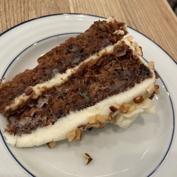 Caffe Central - Carrot Cake - moist & yummy - Coffee & Tea Near Me - Burlingame, California