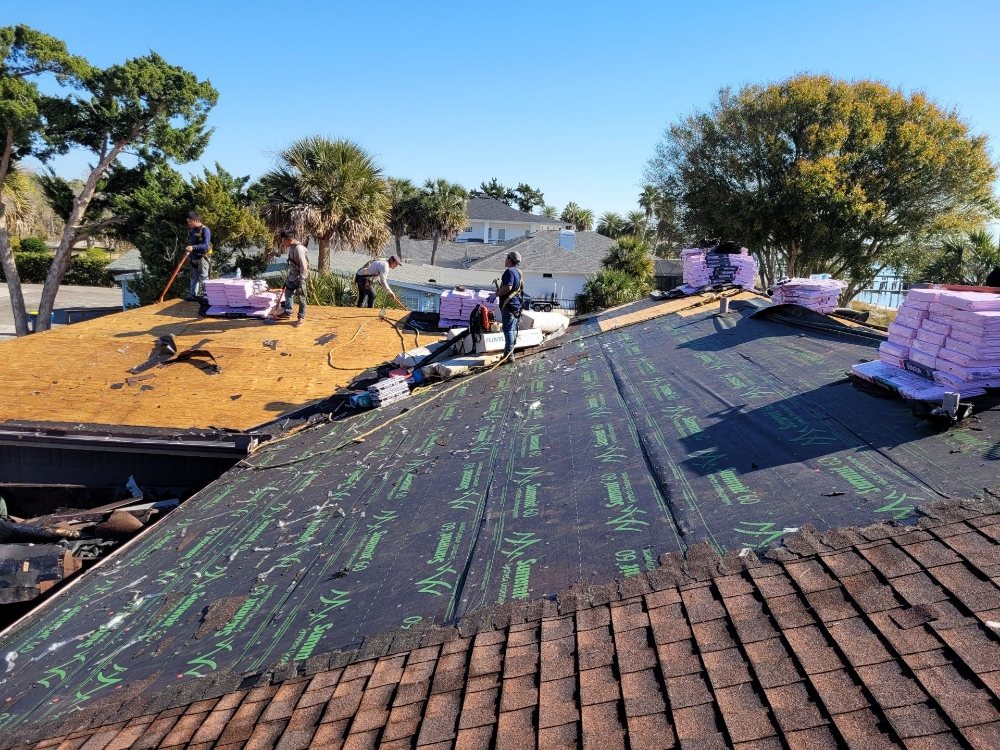 Slide of LePierre Roofing