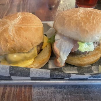 Stooges - The Mini Kuz Burger  The Lizzo Burger - American Near Me - Lockport, New York