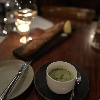 Republique - Thai curry pea soup - French Near Me - Los Angeles, California Republique - Thai curry pea soup - French Near Me - Los Angeles, California