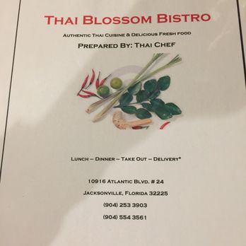 Thai Blossom Bistro - Menu 1 - Thai Near Me - Jacksonville, Florida Thai Blossom Bistro - Menu 1 - Thai Near Me - Jacksonville, Florida