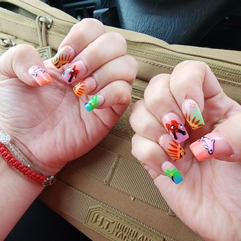 Happiness Nails - Tammy did an amazing job. She took a look at a few pictures and delivered perfection. - Nail Salons Near Me - Pomona, California Happiness Nails - Tammy did an amazing job. She took a look at a few pictures and delivered perfection. - Nail Salons Near Me - Pomona, California