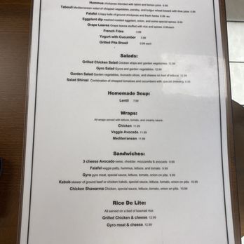Ali Baba Mediterranean - Menu - Mediterranean Near Me - Tulsa, Oklahoma